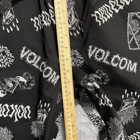 Volcom True To This Pants Size Med Featured Artist Vaderetro Elastic Waist Pants - Picture 7 of 11